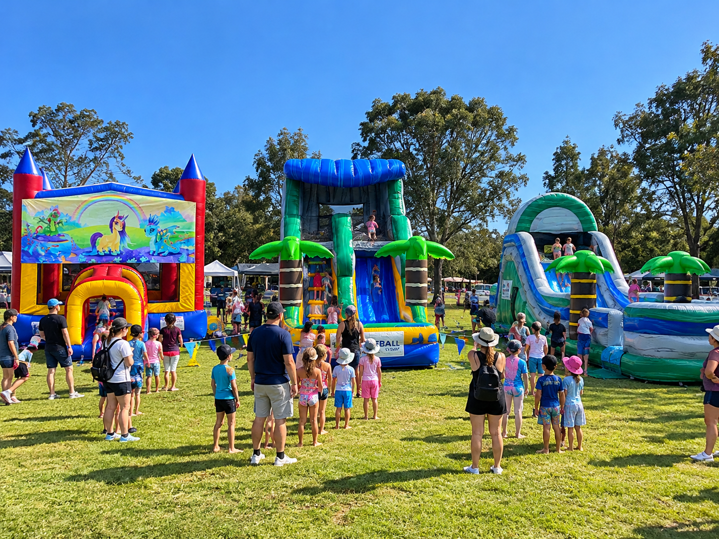 Best Inflatables for a Sydney Kids' Birthday Party